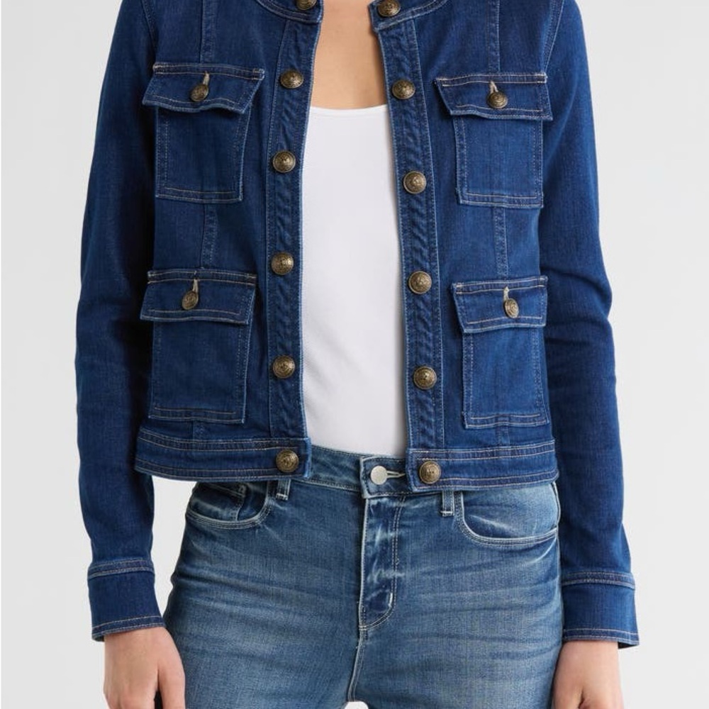 L’agence- Denim Button-Up Women's Jacket